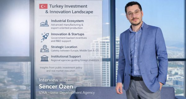 Interview with Sencer Özen from İzmir Development Agency (İZKA) about Turkey’s startup ecosystem, incentives and government support